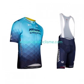 Tenue Maillot + Cuissard à Bretelles 2022 Astana Qazaqstan Team N001